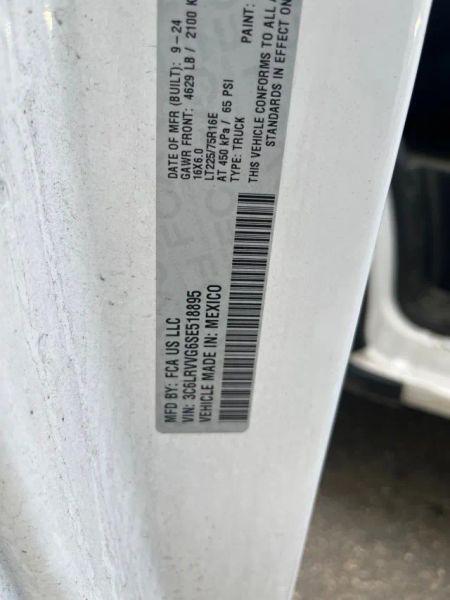 2025 Ram ProMaster 2500 Cargo Van Tradesman Low Roof 136" WB w/Pass Seat