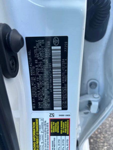 2019 Toyota Camry SE