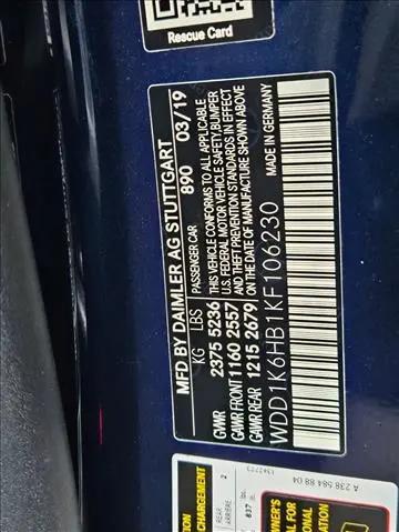 2019 Mercedes-Benz E 450 E 450
