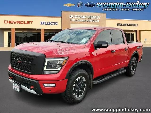 2021 Nissan Titan Crew Cab PRO-4X 4x4 for sale in Lubbock, TX