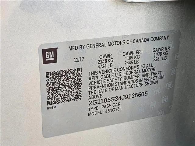 2018 Chevrolet Impala 1LT