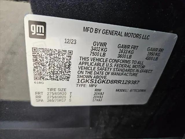 2024 GMC Yukon XL 2WD SLT