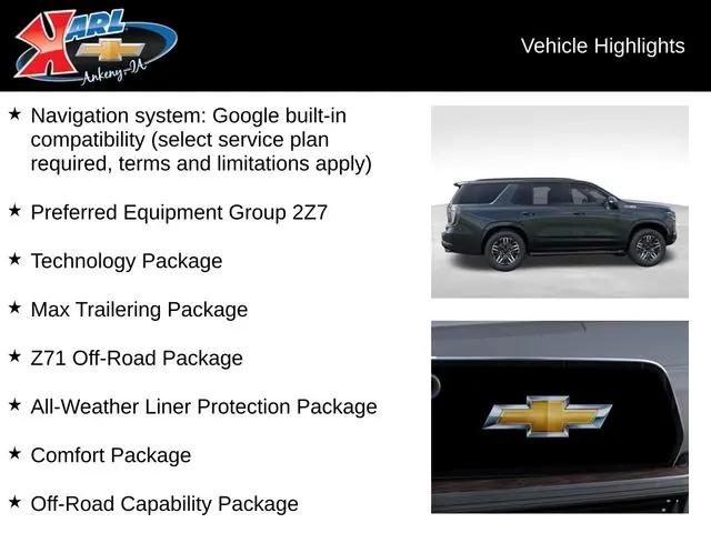 2026 Chevrolet Tahoe 4WD Z71