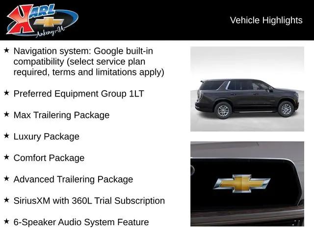 2026 Chevrolet Tahoe 4WD LT
