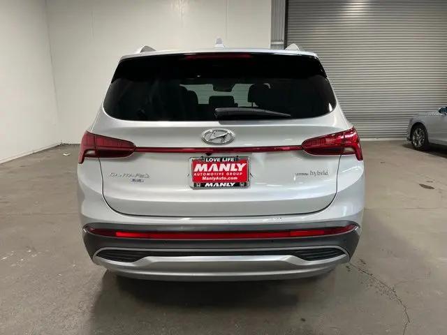 2022 Hyundai Santa Fe Hybrid Blue