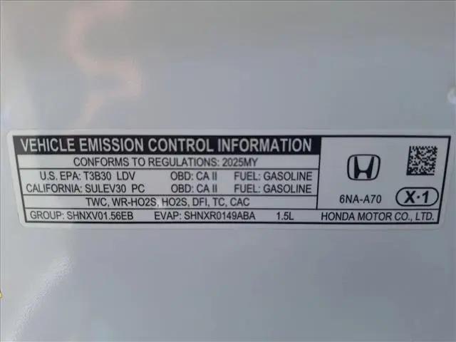 2025 Honda Accord Sedan LX