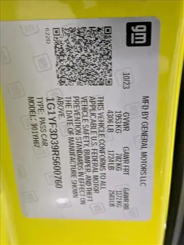 2024 Chevrolet Corvette Z06 RWD Convertible 3LZ