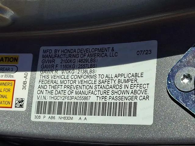 2023 Honda Accord Hybrid EX-L