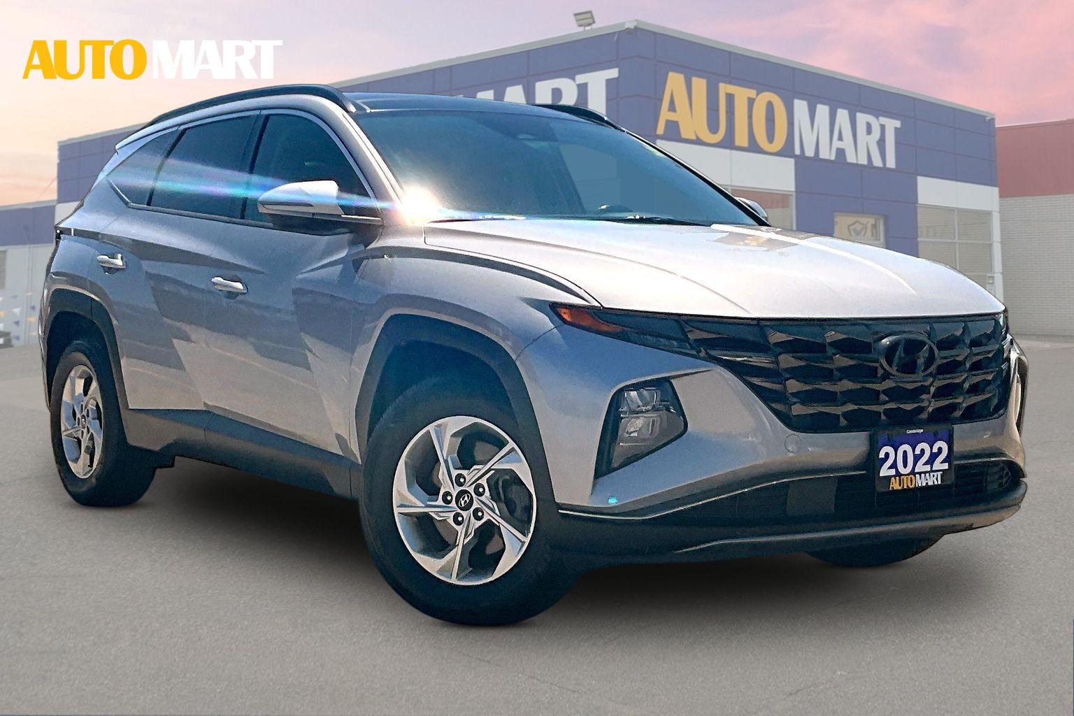 Shimmering Silver 2022 Hyundai Tucson SEL AWD SUV / Crossover All-Wheel Drive Automatic