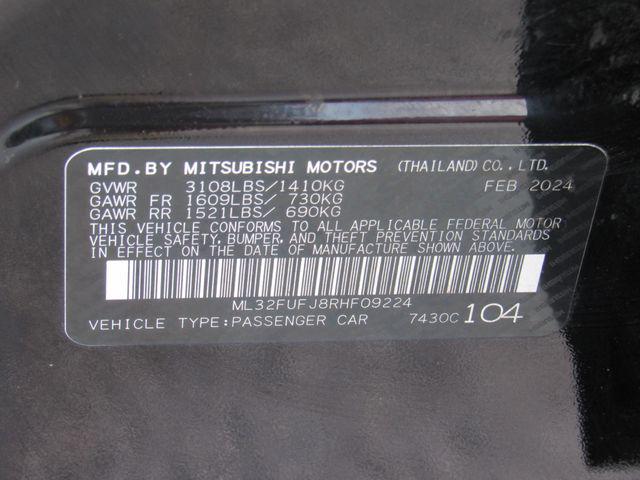 2024 Mitsubishi Mirage G4 ES