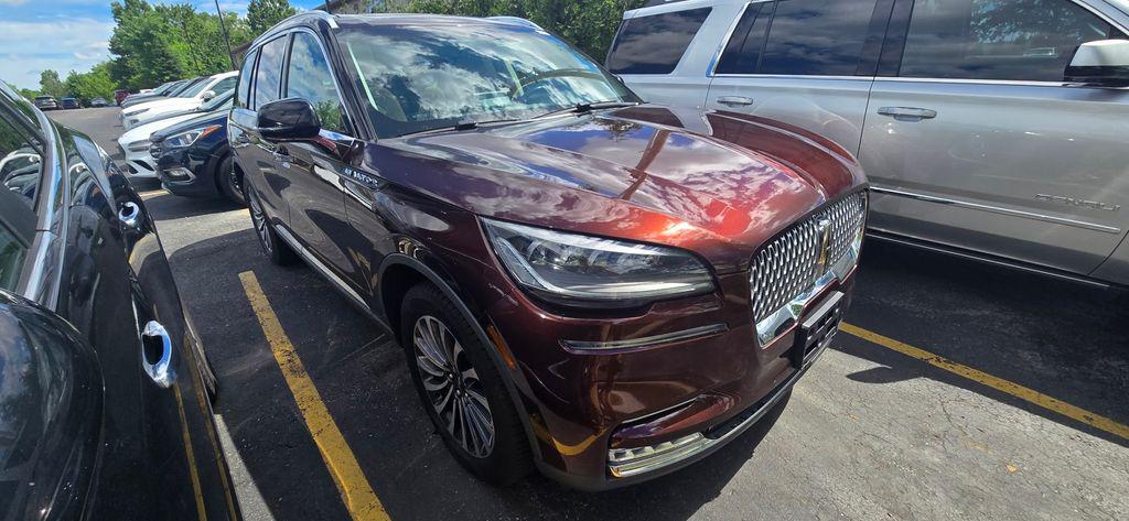 Red (CRYSTAL COPPER MET TINTED CC) 2020 Lincoln Aviator Reserve AWD SUV / Crossover All-Wheel Drive Automatic