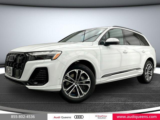 Glacier White Metallic 2026 Audi Q7 SUV / Crossover All-Wheel Drive Automatic