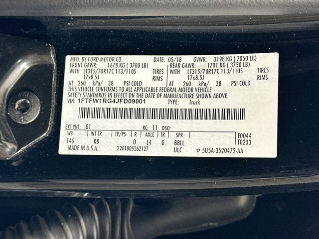 2018 Ford F-150 Raptor