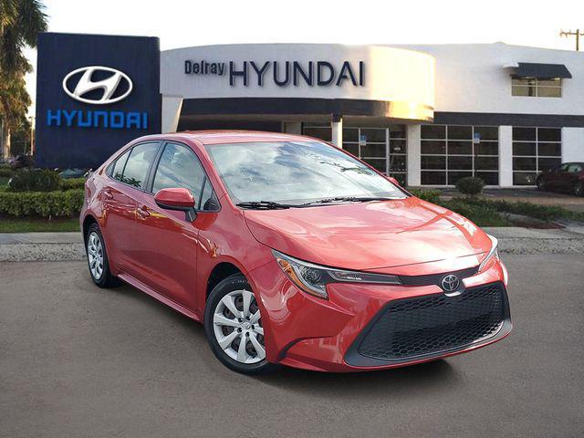 2021 Toyota Corolla LE for sale in DELRAY BEACH, FL