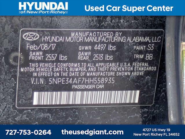 2017 Hyundai Sonata Limited