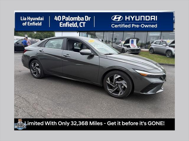 2024 Hyundai Elantra Limited for sale in ENFIELD, CT