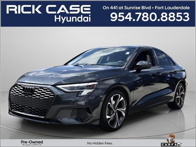 2023 Audi A3 Premium 40 TFSI Front-Wheel Drive S tronic for sale in PLANTATION, FL