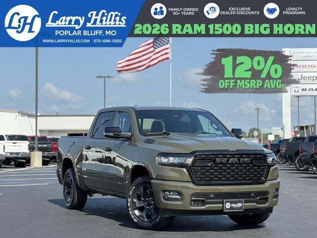 2026 RAM Ram 1500 RAM 1500 BIG HORN CREW CAB 4X4 57 BOX