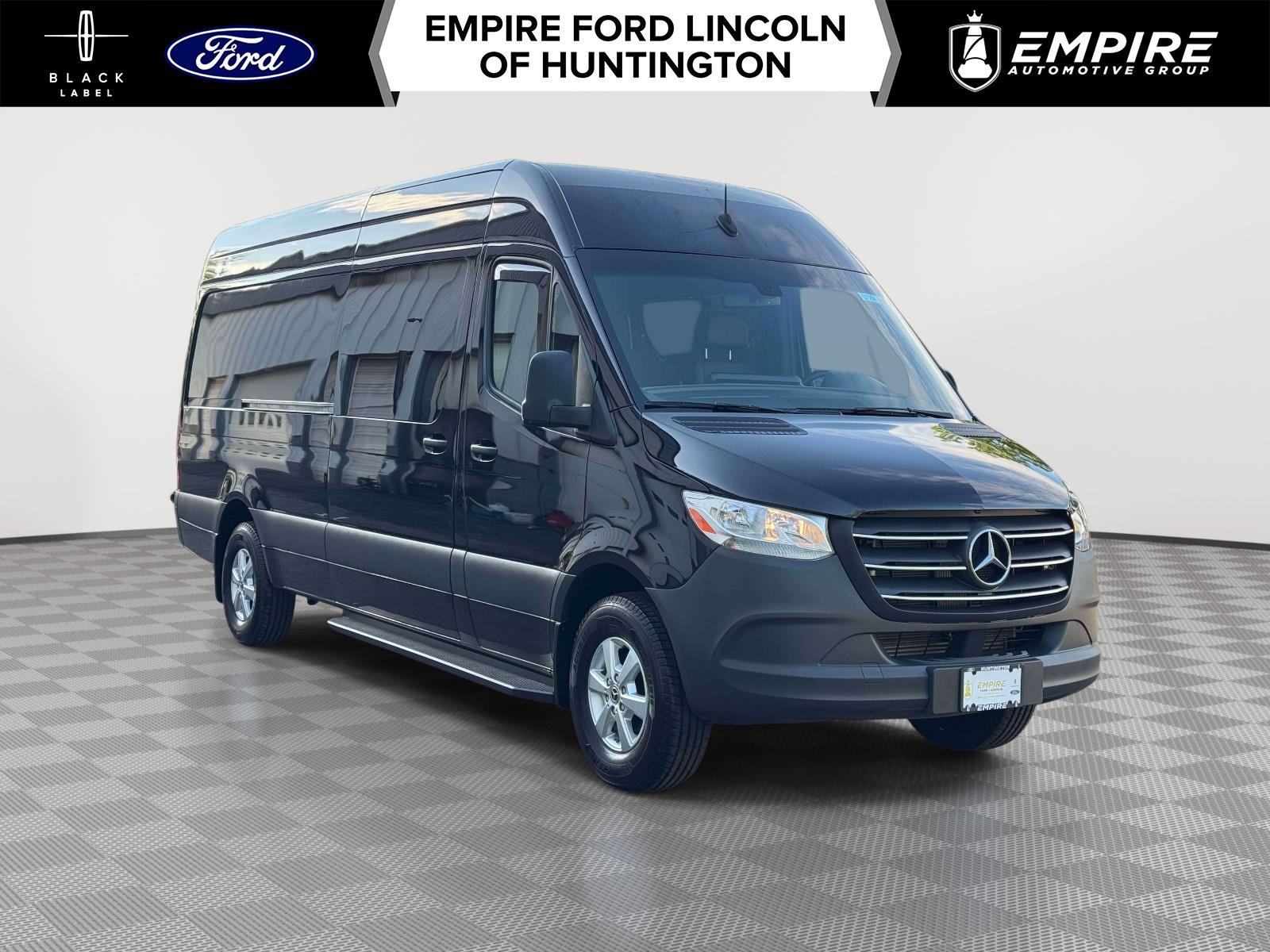 Black 2019 Mercedes-Benz Sprinter 3500 170 V6 High Roof Crew Van RWD Van 4X2 Automatic