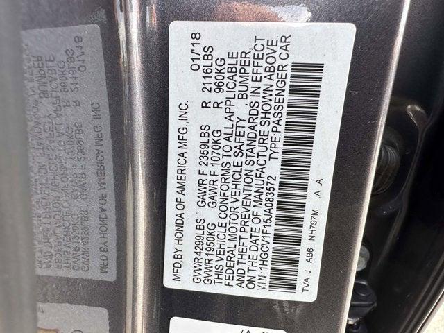 2018 Honda Accord LX