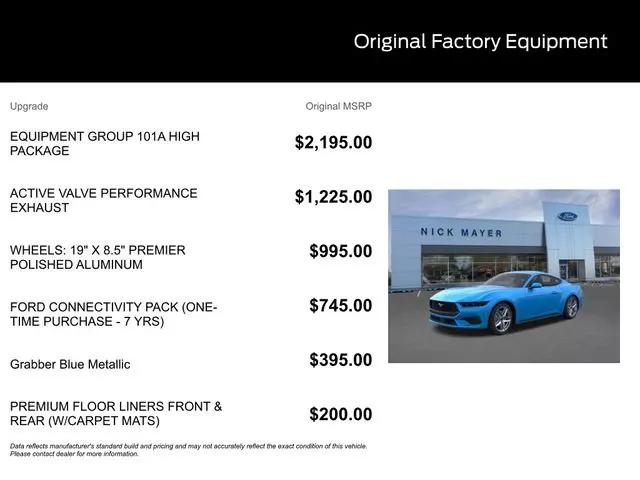 2026 Ford Mustang EcoBoost Fastback