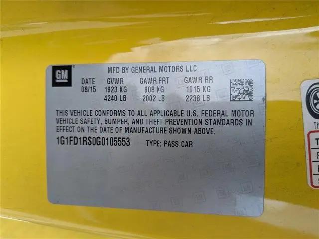 2016 Chevrolet Camaro 2LT
