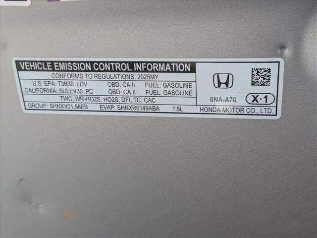 2025 Honda Accord Sedan SE