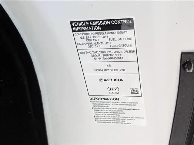 2025 Acura MDX Technology Package