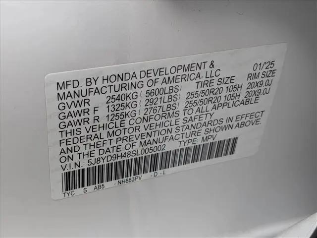 2025 Acura MDX Technology Package