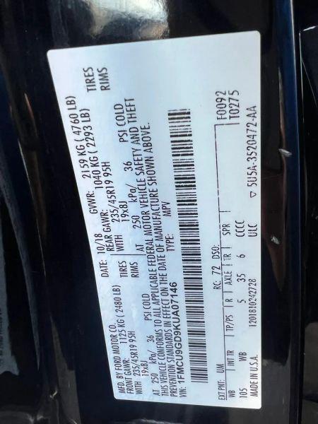 2019 Ford Escape SE