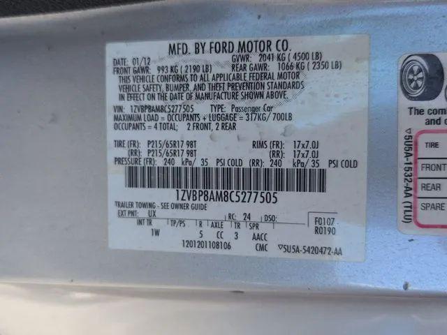 2012 Ford Mustang V6