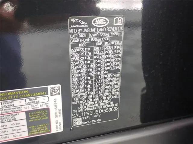 2026 Land Rover Range Rover Sport P360 SE