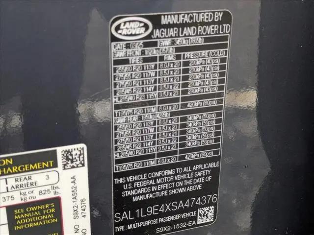2025 Land Rover Range Rover Sport P460 Dynamic SE