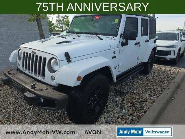 2016 Jeep Wrangler Unlimited 75th Anniversary