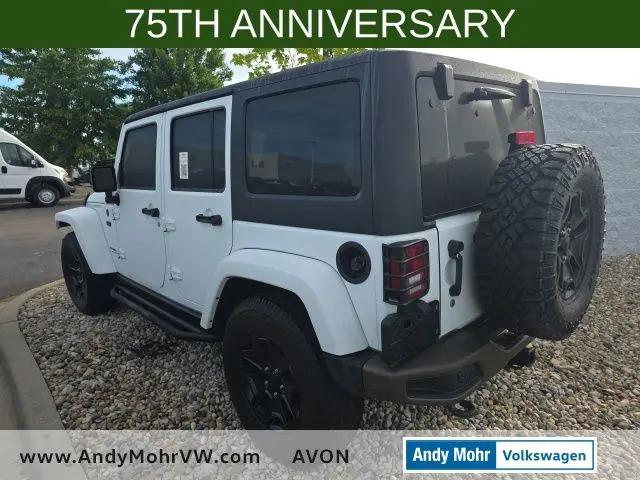 2016 Jeep Wrangler Unlimited 75th Anniversary
