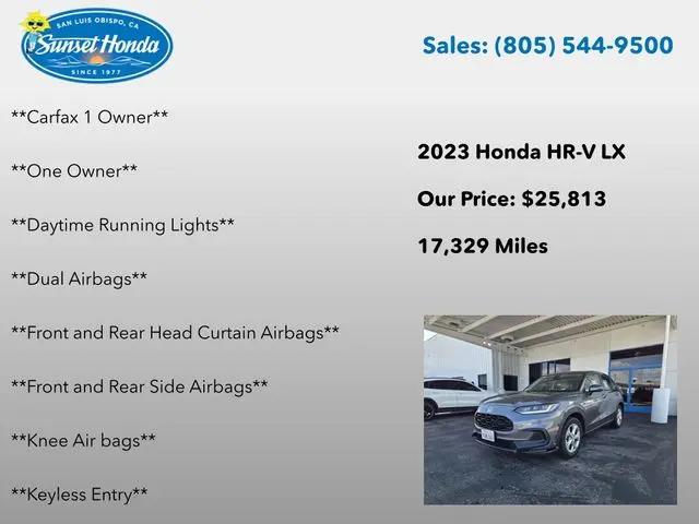 2023 Honda HR-V 2WD LX