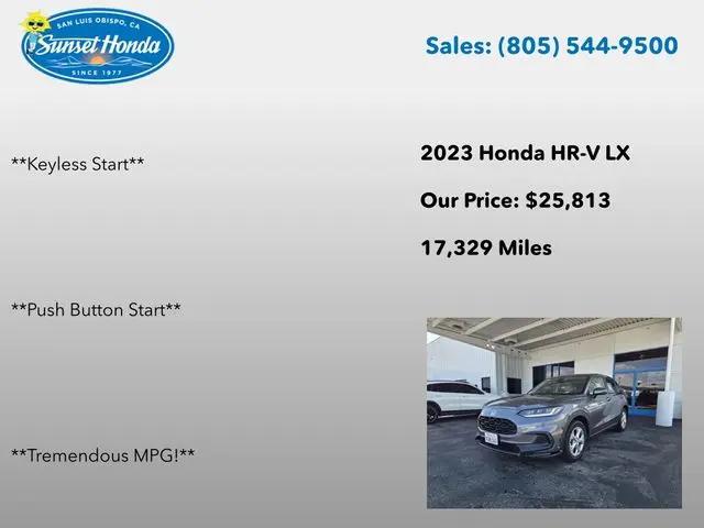 2023 Honda HR-V 2WD LX
