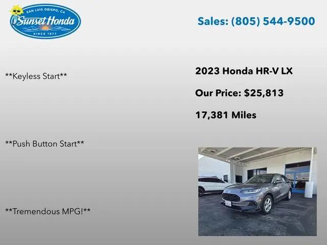 2023 Honda HR-V 2WD LX
