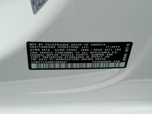 2014 Volkswagen Passat 1.8T SEL Premium