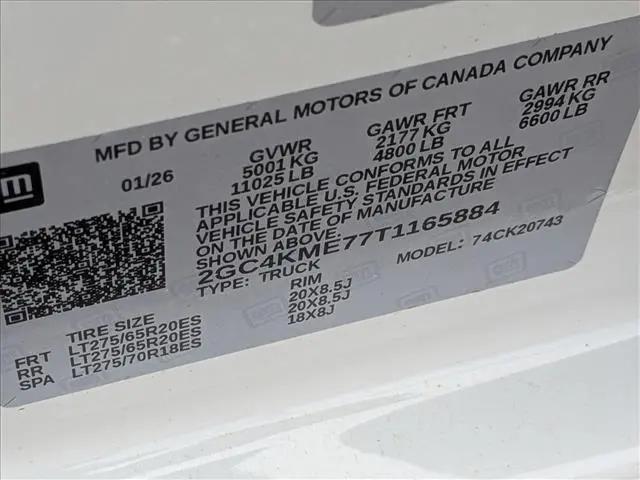 2026 Chevrolet Silverado 2500HD Crew Cab, Standard Bed, WT, 4WD