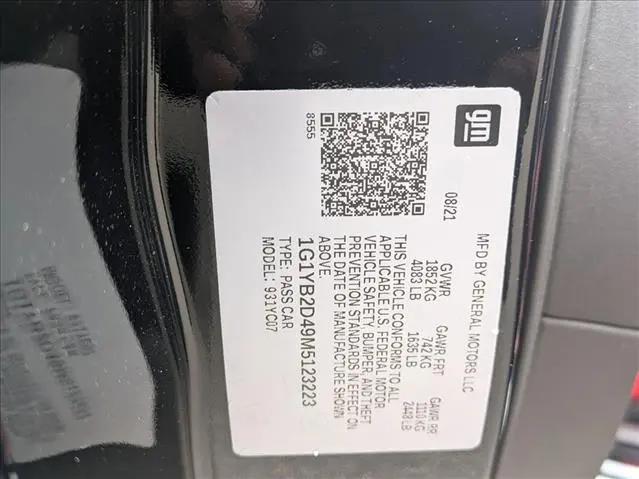 2021 Chevrolet Corvette Stingray RWD Coupe 2LT