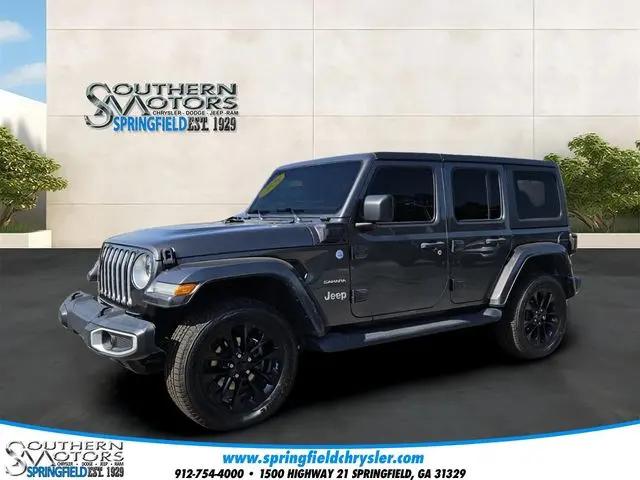 2021 Jeep Wrangler 4xe Unlimited Sahara 4x4 for sale in Springfield, GA