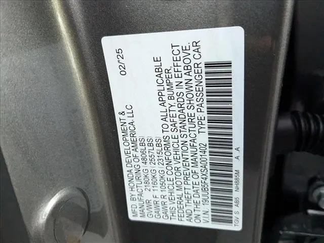2025 Acura TLX Technology Package