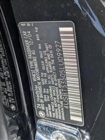 2005 BMW Z4 3.0i