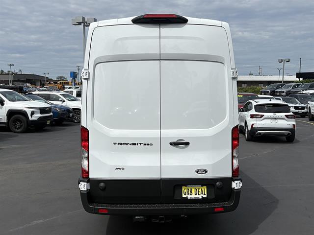 2026 Ford Transit Cargo Van T-350 148 EL Hi Rf 9500 GVWR AWD