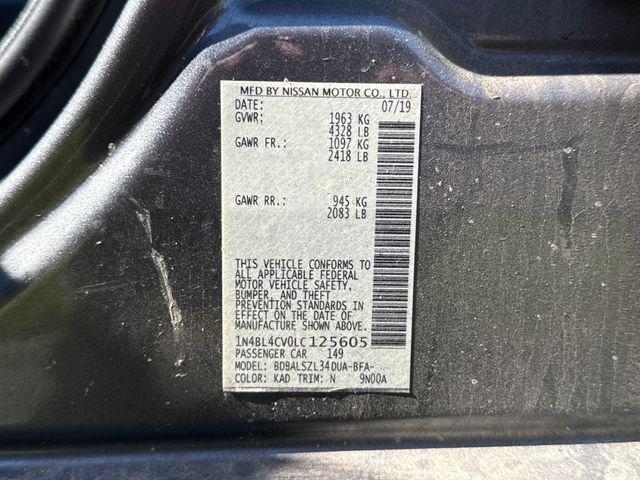 2020 Nissan Altima SR FWD