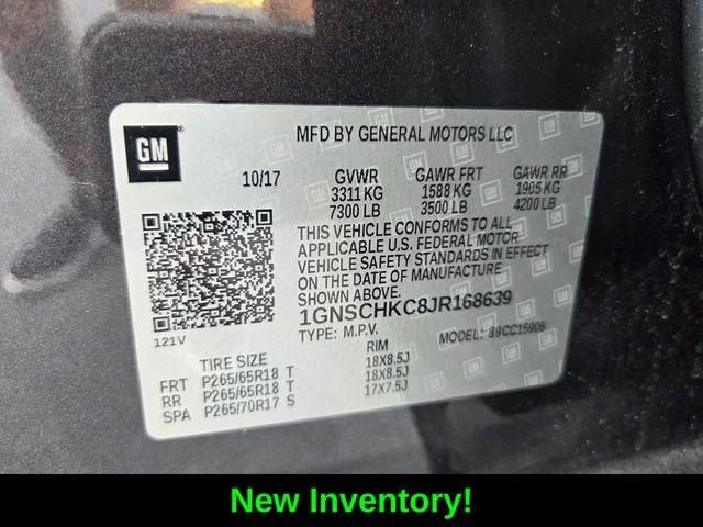 2018 Chevrolet Suburban LT