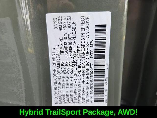 2026 Honda CR-V Hybrid AWD TrailSport