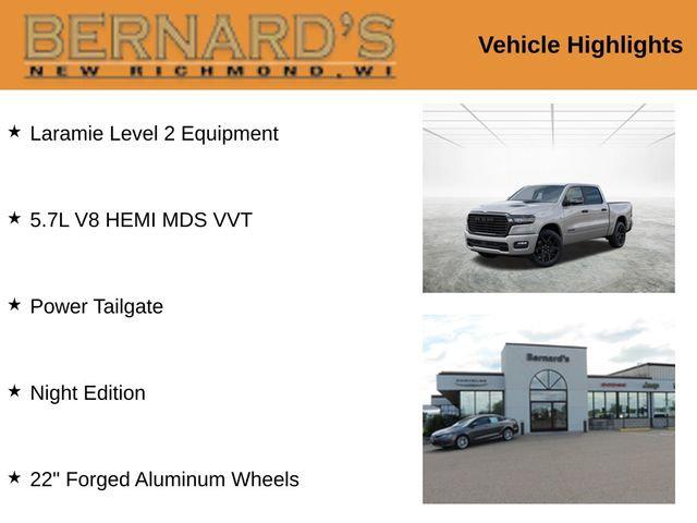 2026 RAM Ram 1500 RAM 1500 LARAMIE CREW CAB 4X4 57 BOX 2026 RAM Ram 1500 RAM 1500 LARAMIE CREW CAB 4X4 57 BOX
