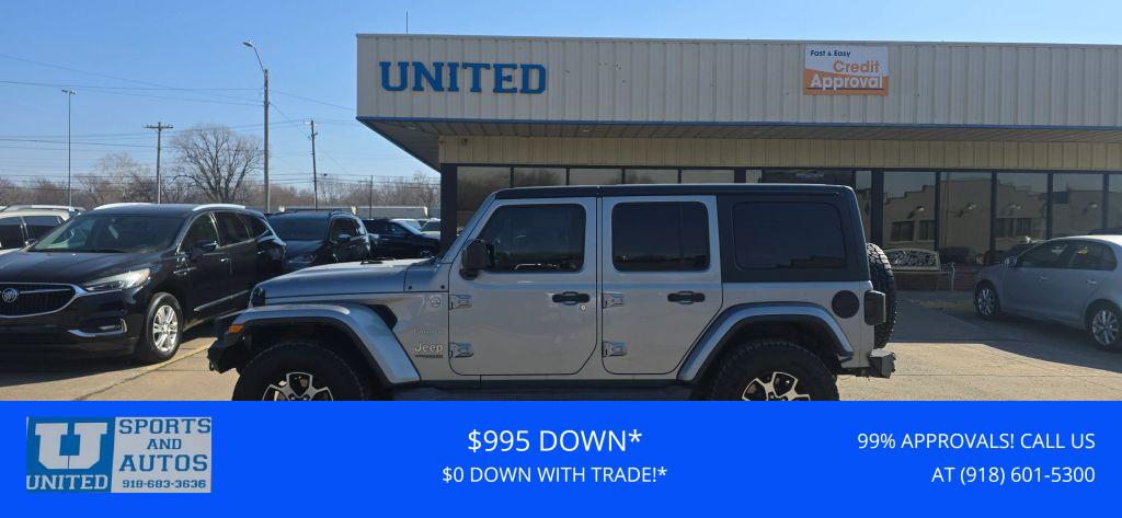 2019 Jeep Wrangler Unlimited Sahara 4x4 for sale in Muskogee, OK